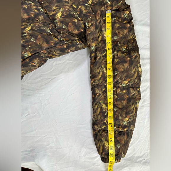 Zara Women’s Camouflage Puffer Jacket Coat Size Small - Picture 12 of 12